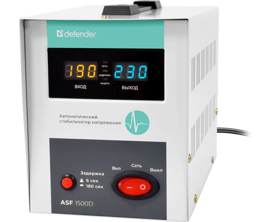 Стабилизатор напряжения Defender ASF 1500 D (99036)