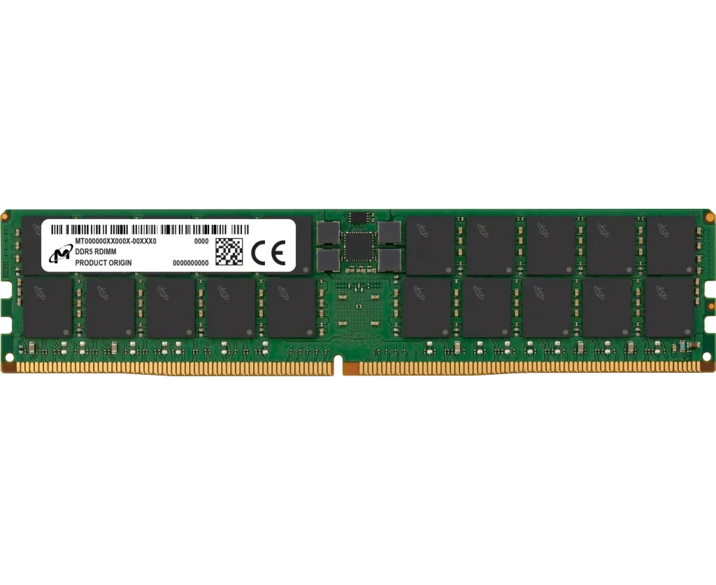 ОЗУ Crucial MTC40 F2046 S1 RC56 BT 64 GB DDR5 5600 MT/s CL46 2 Rx4 ECC Registered DIMM 288pin