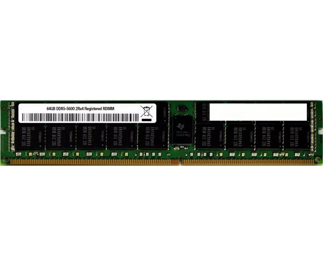 ОЗУ Dell 370-BBRN 64 GB RDIMM, 5600 MT/s, Dual Rank