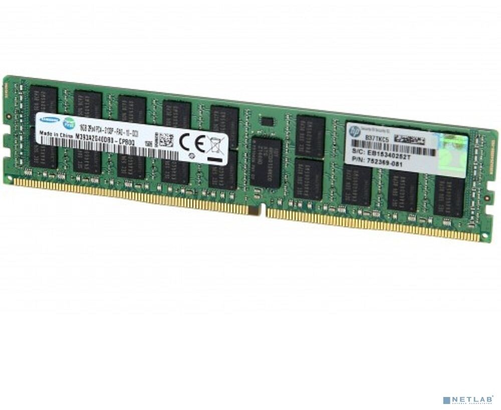 ОЗУ HPE 836220-B21/846740-001 16 GB (1x16 GB) Dual Rank x4 DDR4-2400 CAS-17-17-17 Registered Memory Kit for only E5-2600v4 Gen9