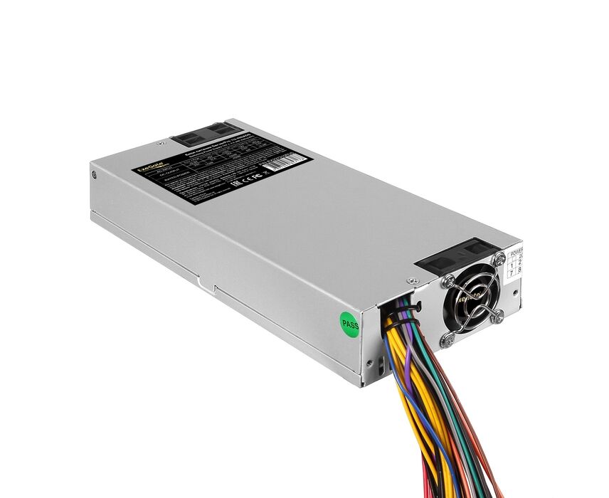 Блоки питания Exegate RM-1 U-450 ADS EX237310 RUS 450 W APFC, универсальный для 1 U, 24pin/2x(4+4)pin, 4x SATA,3x IDE