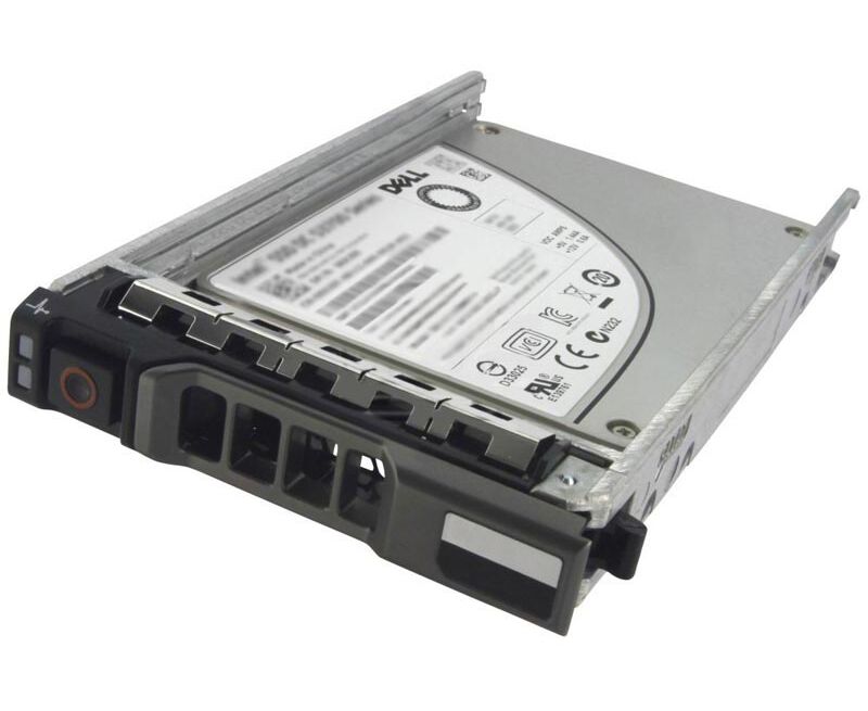 SSD DELL 345-BEFW 960 GB SFF 2,5" Read Intensive SATA 6 Gbps Hot Plug, 1 DWPD, 1752 TBW, For 14 G/15 G
