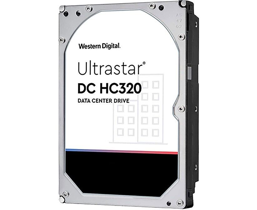 HDD Western Digital Ultrastar DC HС320 HUS728 T8 TALE6 L4 (0 B36452) 3.5" SATA 8 Тb, 7200rpm, 256 MB buffer, 512e