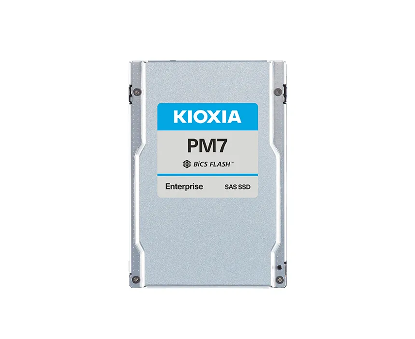 SSD KIOXIA PM7-V KPM7 XVUG1 T60, 1600 GB, 2.5" 15mm, SAS 24 G, TLC, R/W 4200/3400 MB/s, IO Ps 720 K/320 K