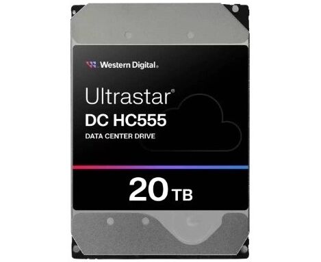 HDD WD Ultrastar DC HC555 (WUH722020 CL5204) 20 TB (SAS 3.5"/7200/512 Mb/12 Gbs)