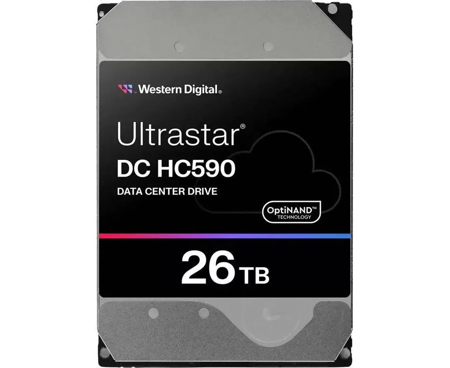 HDD WD Ultrastar DC HC590 26 TB 0 F65672 WUH722626 ALE6 L4 Server SATA-III 4 KN (7200rpm) 512 Mb 3.5"