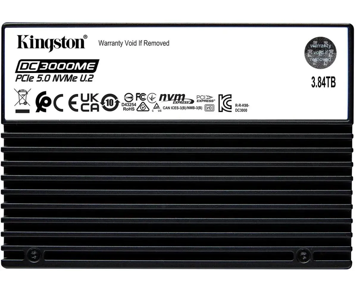 SSD Kingston SEDC3000 ME/3 T8 PC Ie 5.0 x4 3.84 TB 1 DWPD