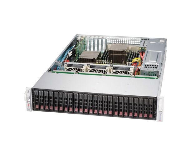 Корпус серверный Supermicro CSE-216 BE1 C-R920 LPB - 2 U, 24x2.5" HDD Hot-swap SAS/SATA, Single SAS3 (12 Gbps) expanders, low-profile, Rackmount KIT, 2x920 W