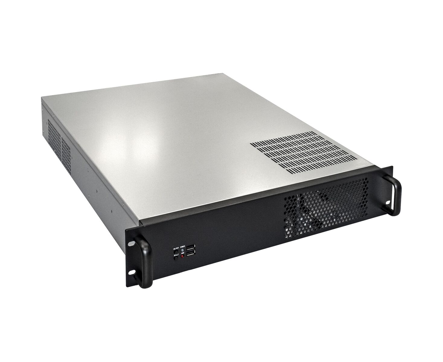 Корпус Exe Gate Pro 2 U550-08 EX284976 RUS RM 19", высота 2 U, глубина 550, БП 800 ADS, 2*USB