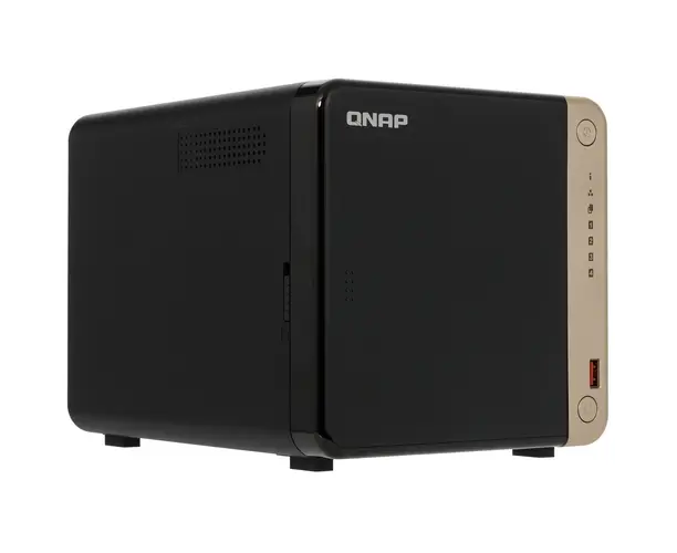 Сетевое хранилище NAS Qnap Original TS-464-8 G 4-bay настольный Celeron N5095