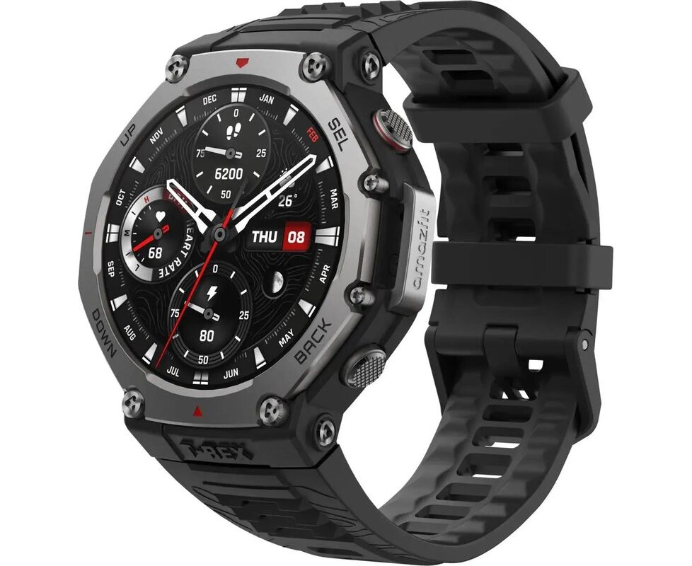 Smart-часы AMAZFIT T-Rex 3 A2323 48.5мм, 1.5" черный