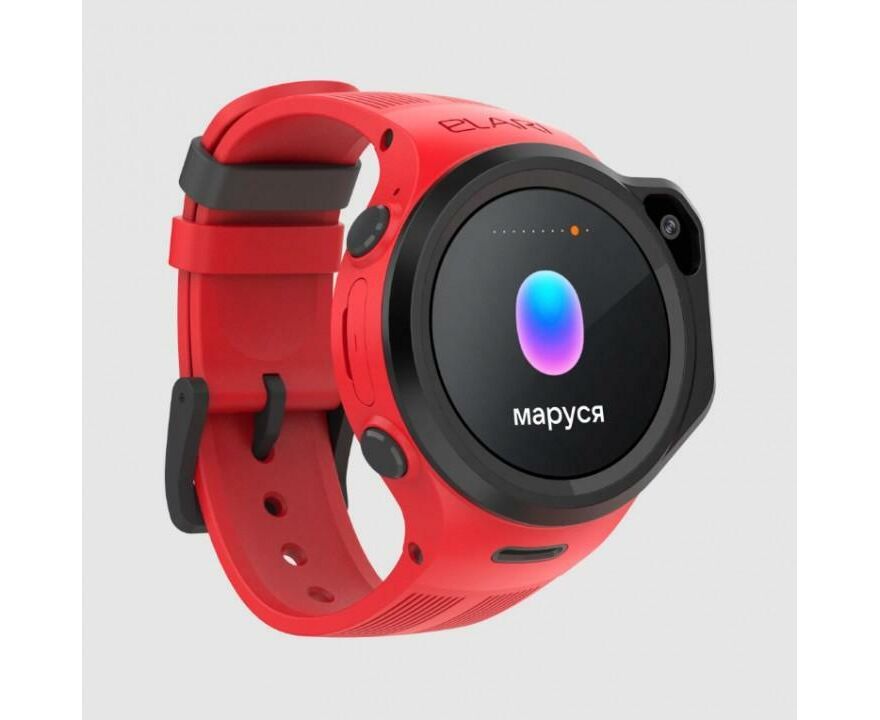 Smart-часы Elari KP-4 GR-M-Red 1.3" IPS корп.красный рем.красный