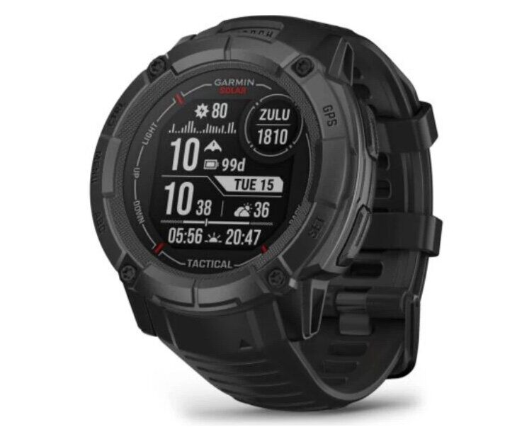 Smart-часы Garmin pametni sat Instinct2 X Solar Tactical Edition 010-02805-03 Black