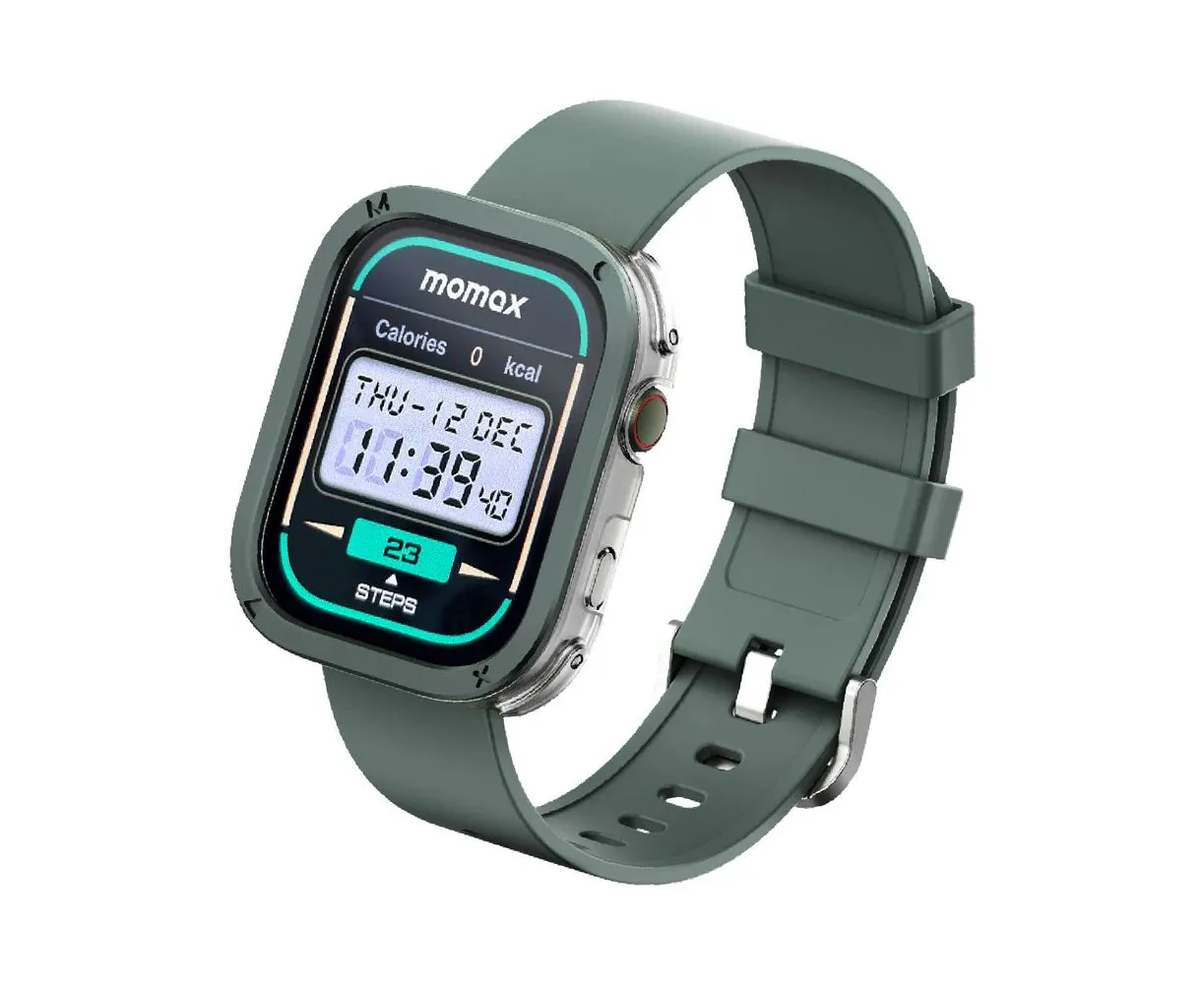 Smart-часы MOMAX SW1 SD 1-Wear+ Smart Watch Green Sage