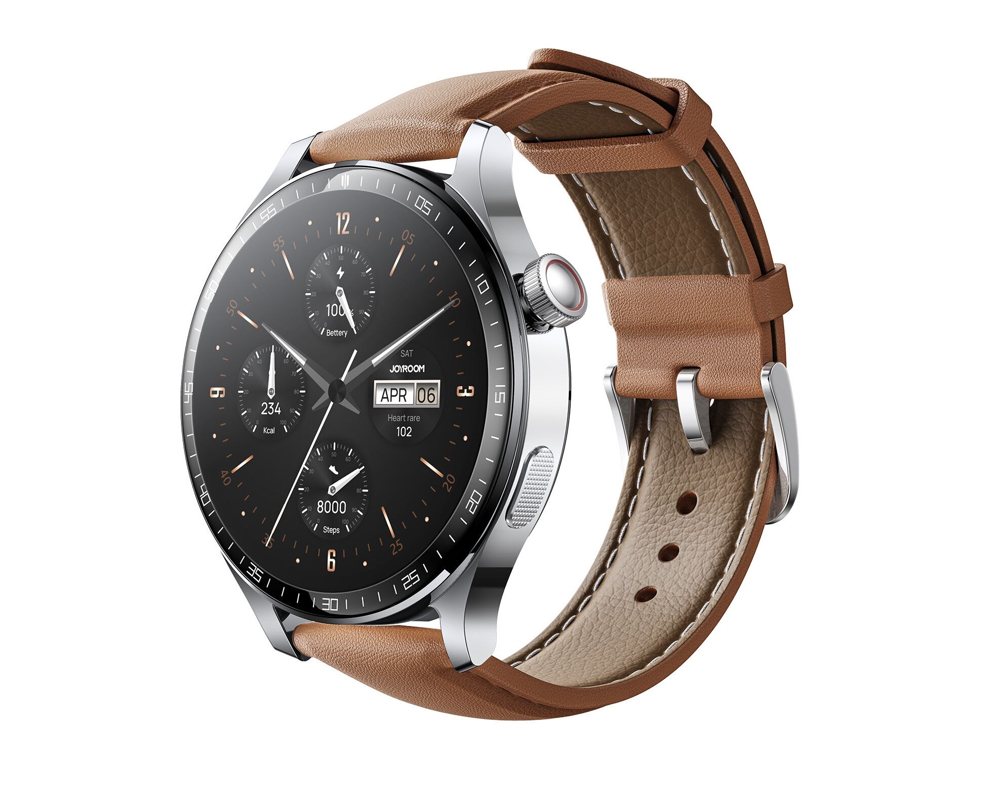 Smart-часы Joy Room Classic Series JR-FC2 Pro Smart Watch (Answer/Make Call) Moonlight Silver
