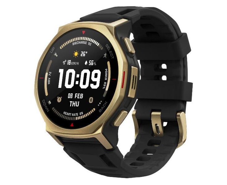 Смарт-часы Amazfit T-Rex 3 Pro A2549 44mm (Black Gold)