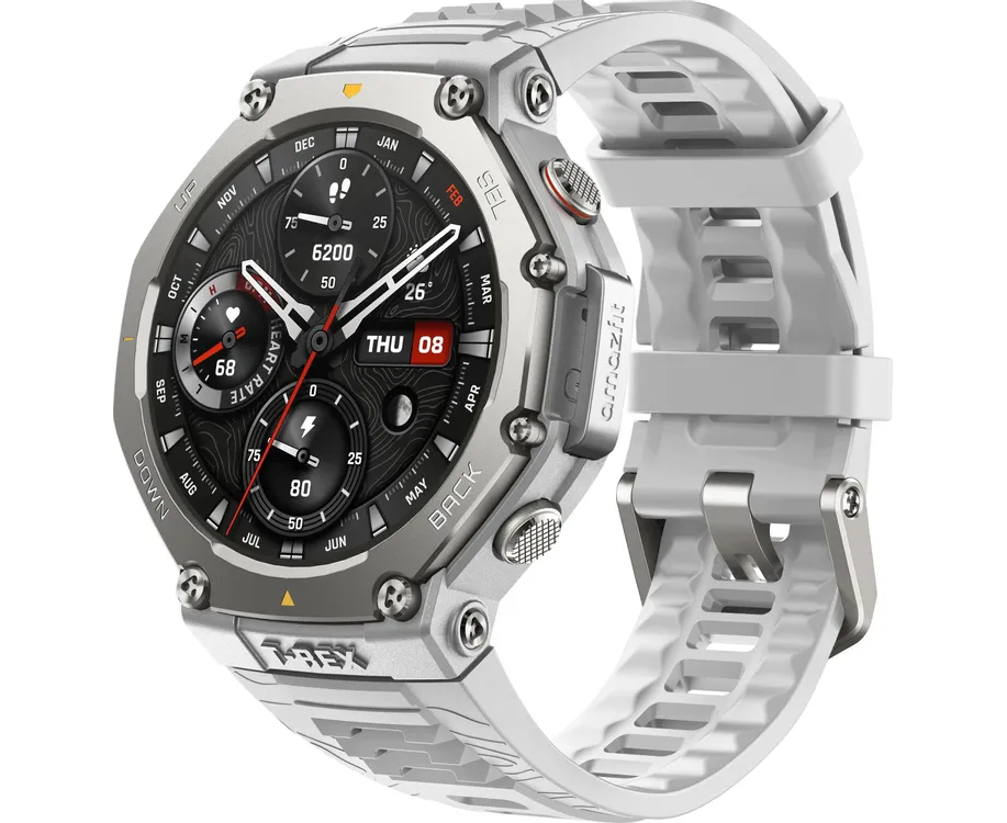 Smart-часы AMAZFIT T-Rex 3 A2323, 48.5мм, 1.5" темно-серый/темно-серый
