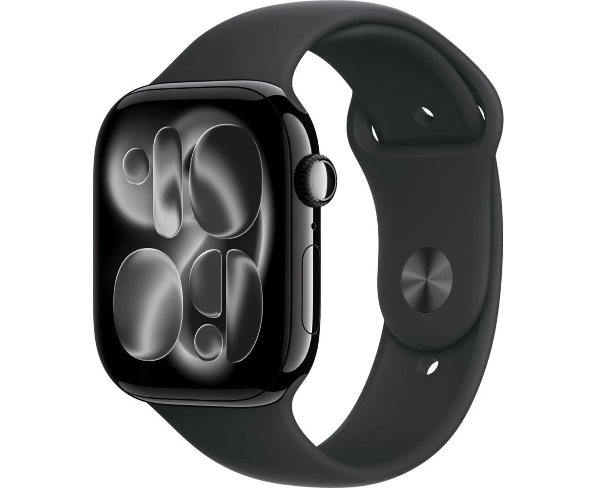 Smart-часы Apple Watch Series 11, 46мм черный/черный (MEUW4 LW/A)
