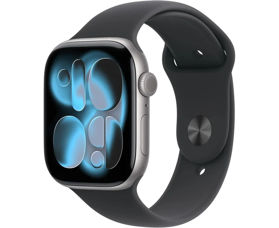 Smart-часы Apple Watch Series 11, 42мм черный/серый космос (MEQX4 AF/A)