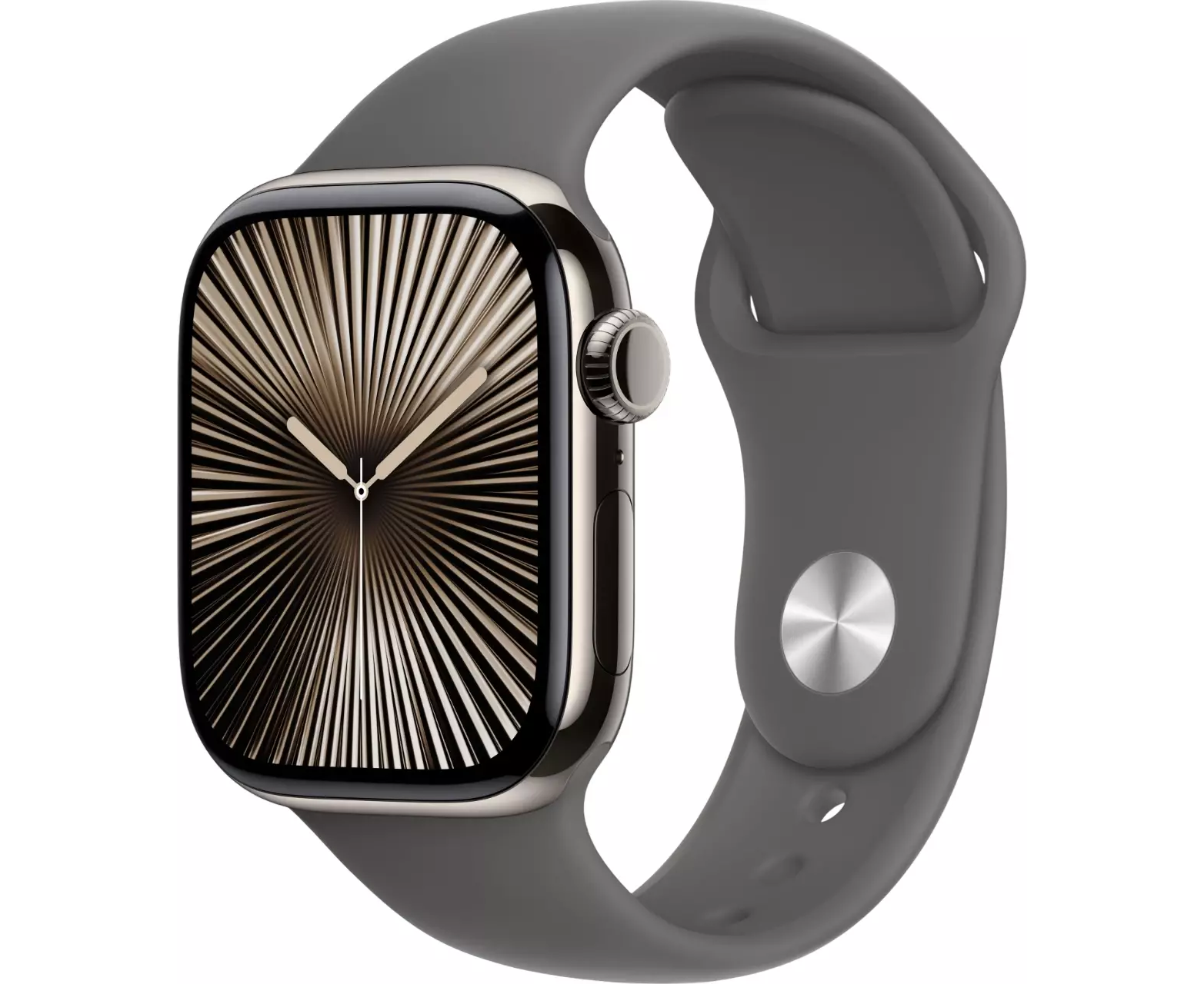 Smart-часы Apple Watch Series 10 A3001 MWXE3 ZP/A 42мм OLED размер браслета 150-200мм титан/серый
