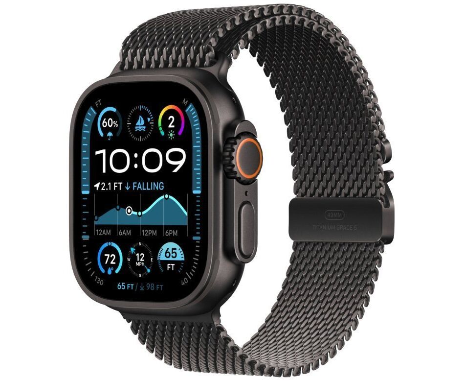 Smart-часы Apple Watch Ultra 2 2024 A2986 MX5 U3 ZP/A 49мм, черный титан/черный титан