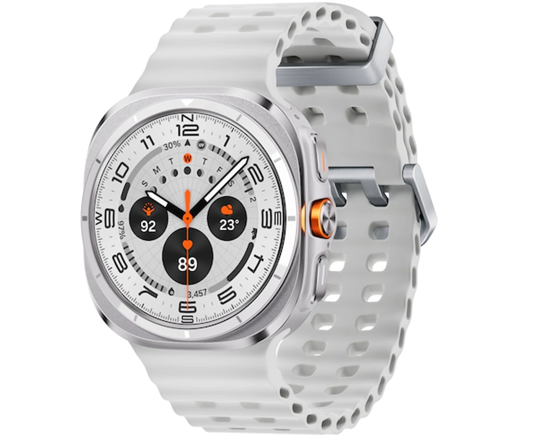 Смарт-часы Samsung Galaxy Watch Ultra (2025) LTE 47 мм, Titanium White