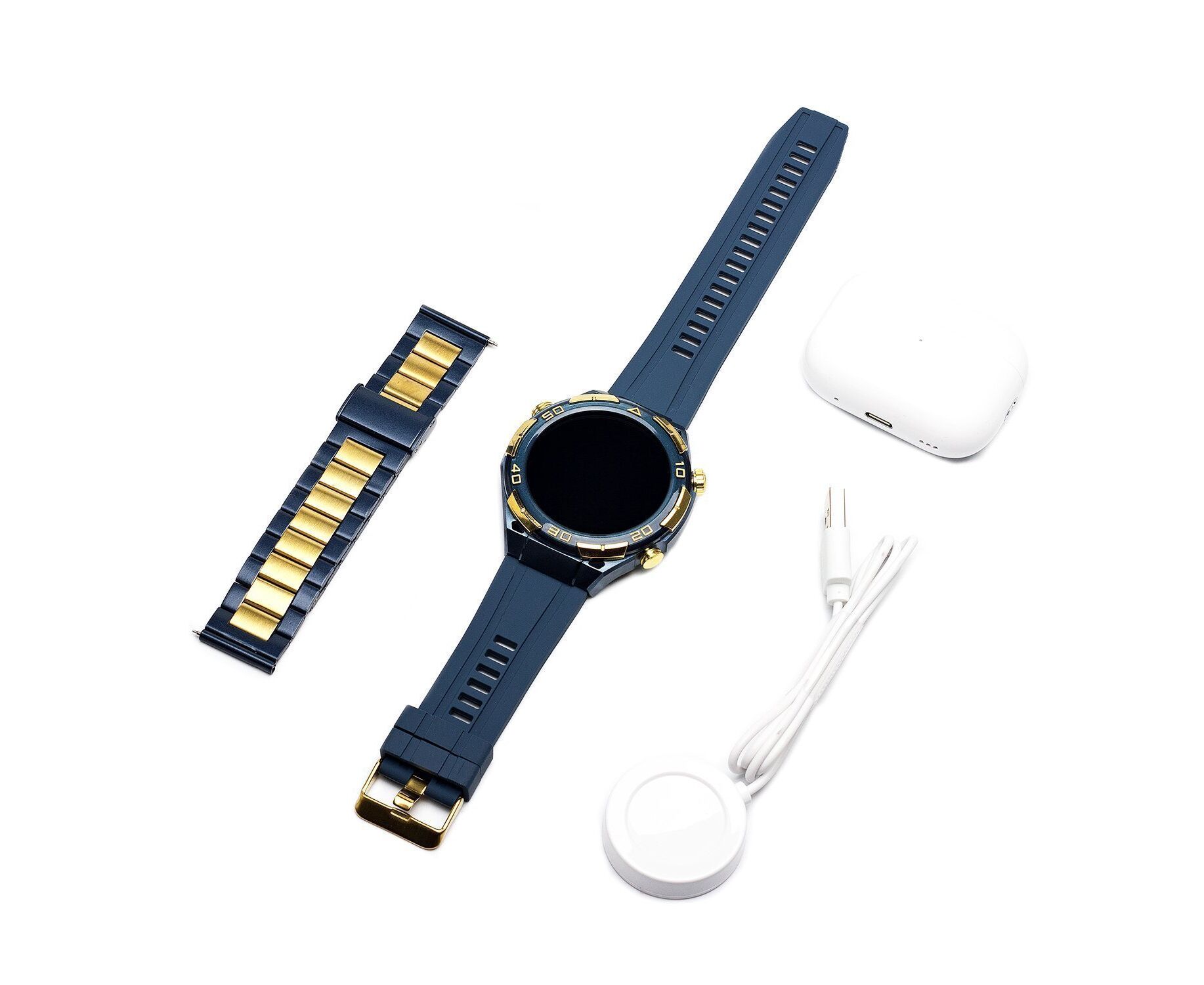 Смарт-часы - Smart G6 Pro + apods pro2 (blue) (243679)