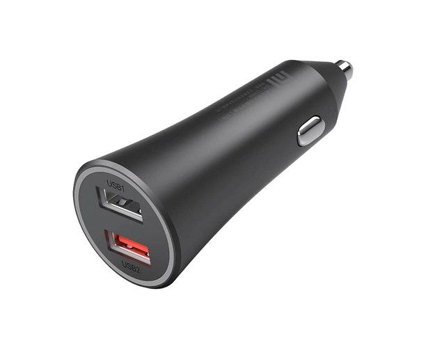 АЗУ Xiaomi CC06 ZM быстрая зарядка, 2 USB с подсветкой, 37 W