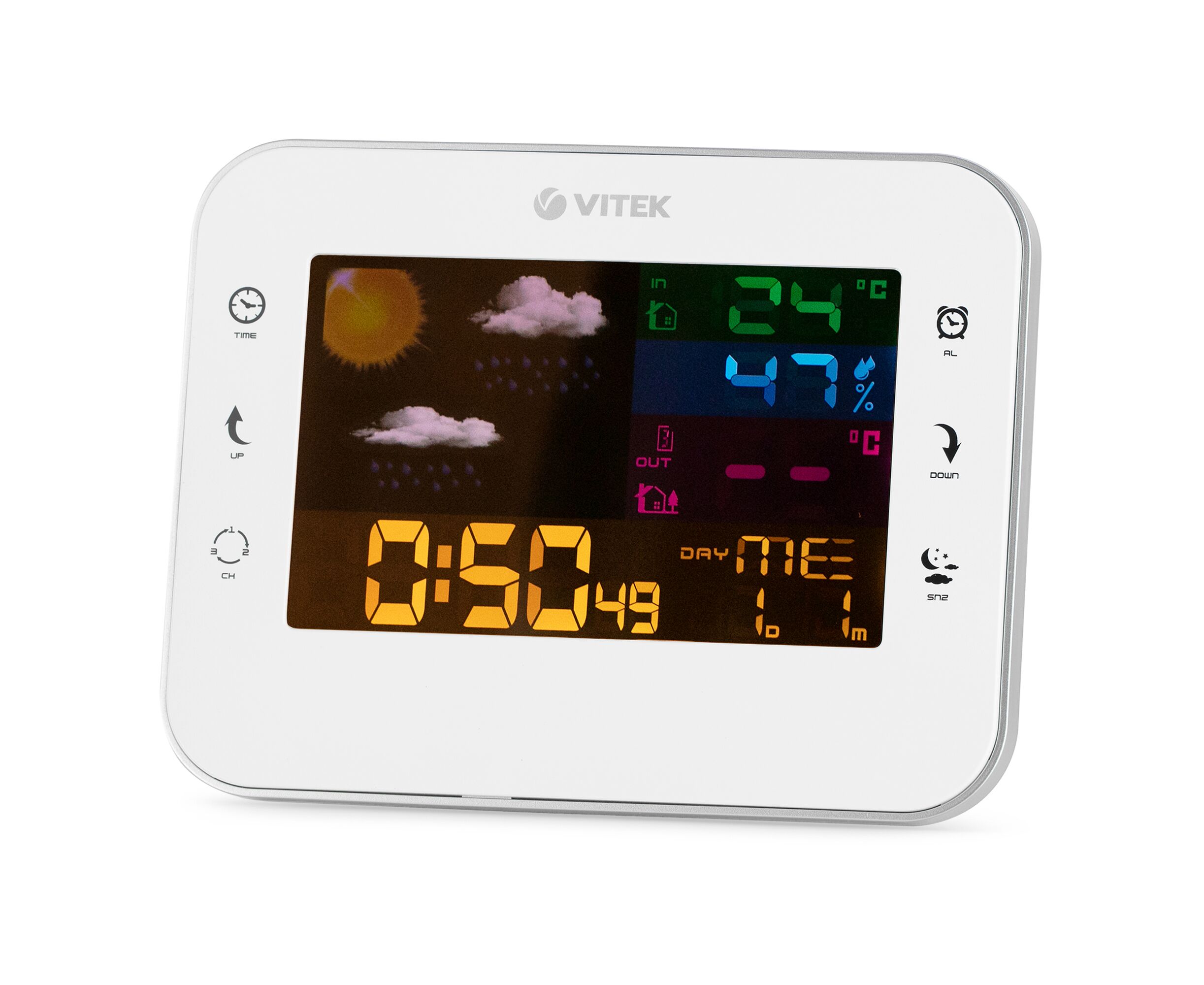 Погодная станция Vitek VT-6412 черный