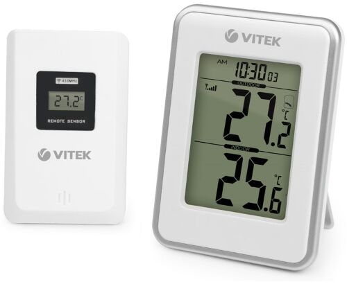 Погодная станция Vitek VT-6408 серебристый