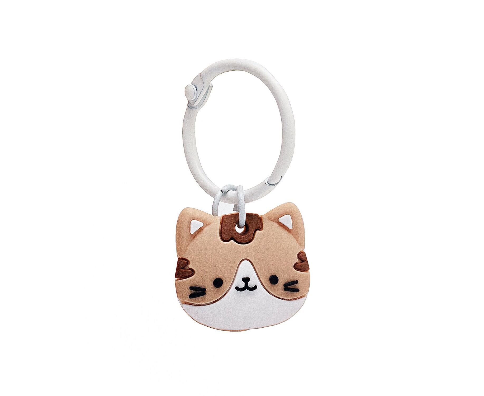 Брелок для ключей trinket 38 Кот/ украшение на рюкзак, сумку/ разноцветный