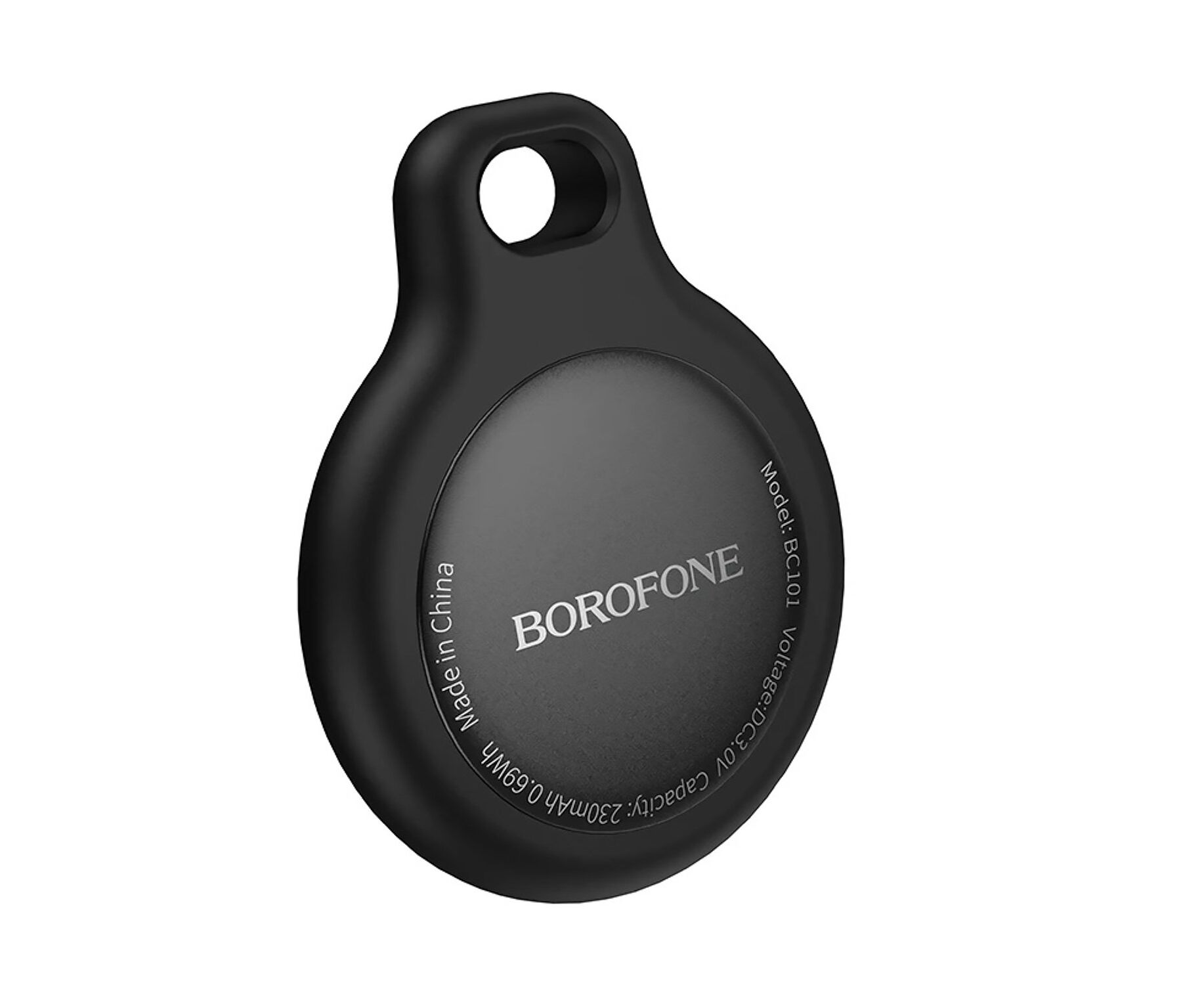 Портативный GPS трекер Borofone BC101 Exquisite (midnight black) (236083)