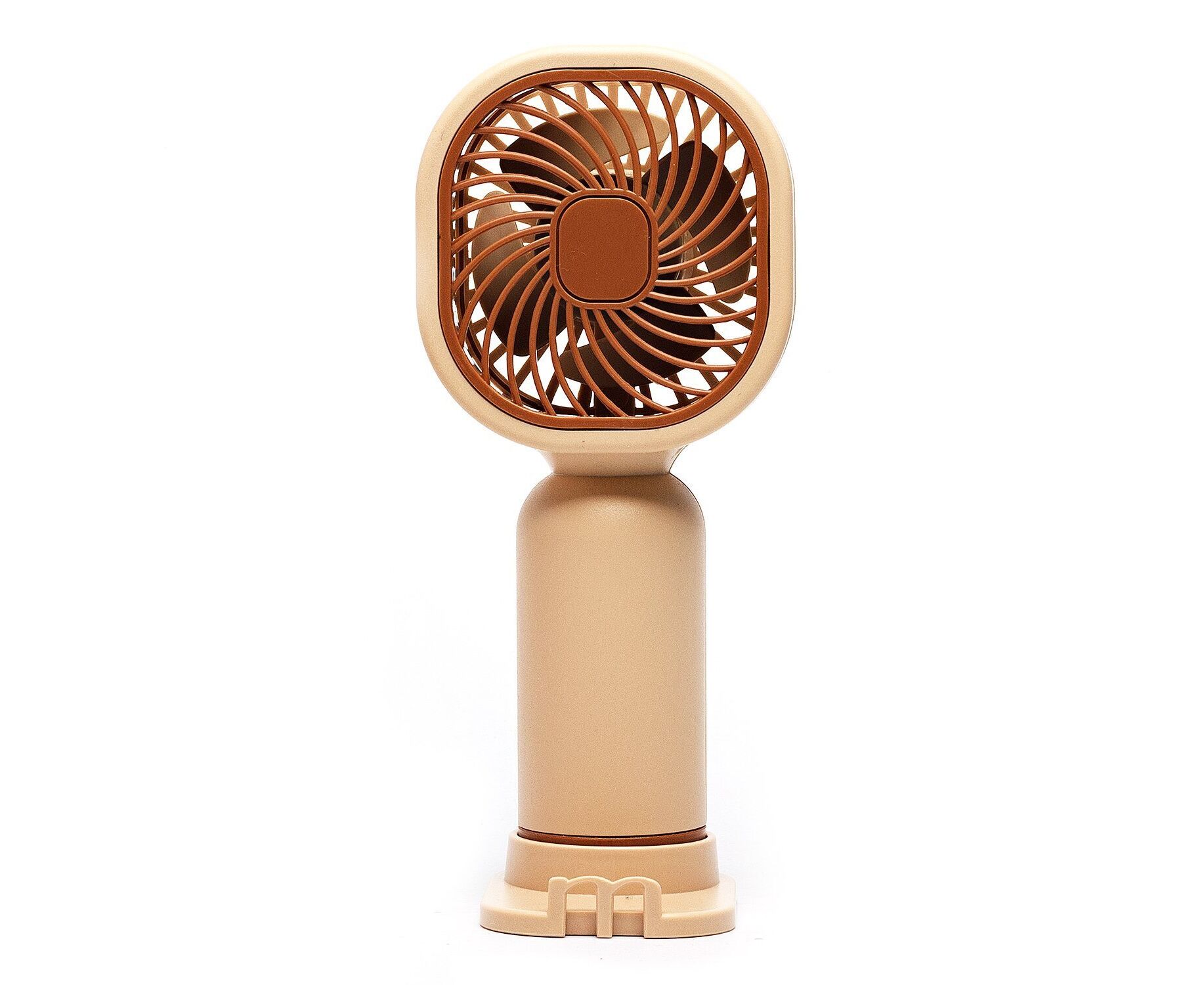 Вентилятор - портативный YM88206 B (1 режим, 250 mah) (beige) (240281)