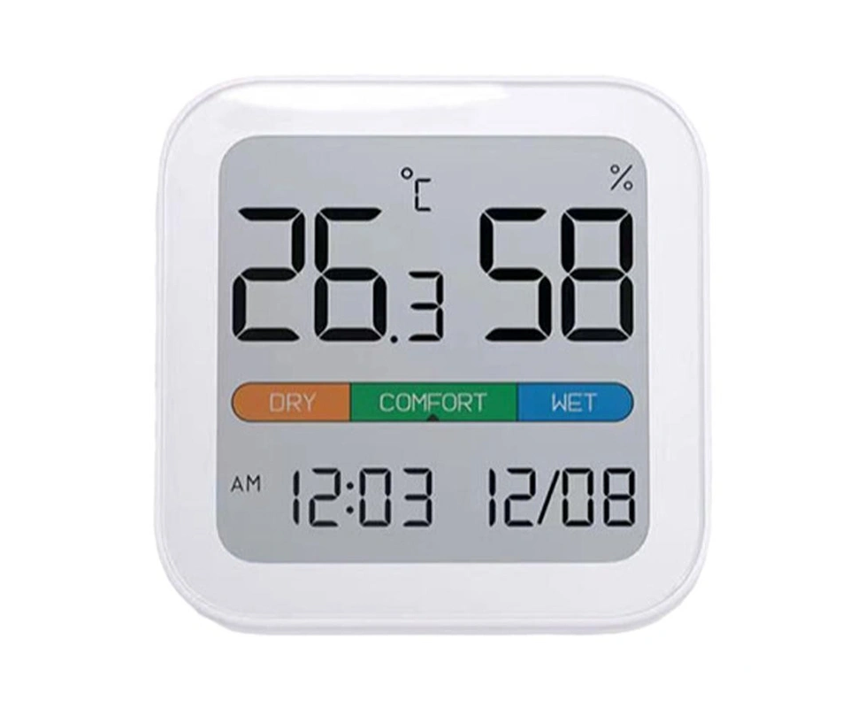 Метеостанция Xiaomi MIIIW Comfort Temperature And Humidity Clock S210 MW22 S06 белая
