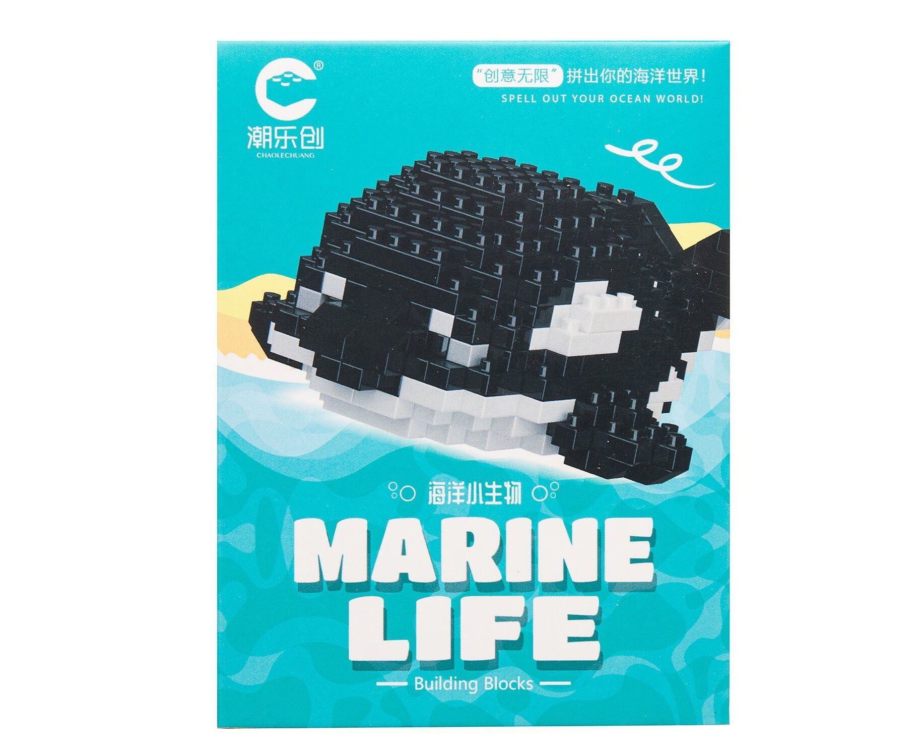 Конструктор - "Ocean series" косатка (black/white) (240230)