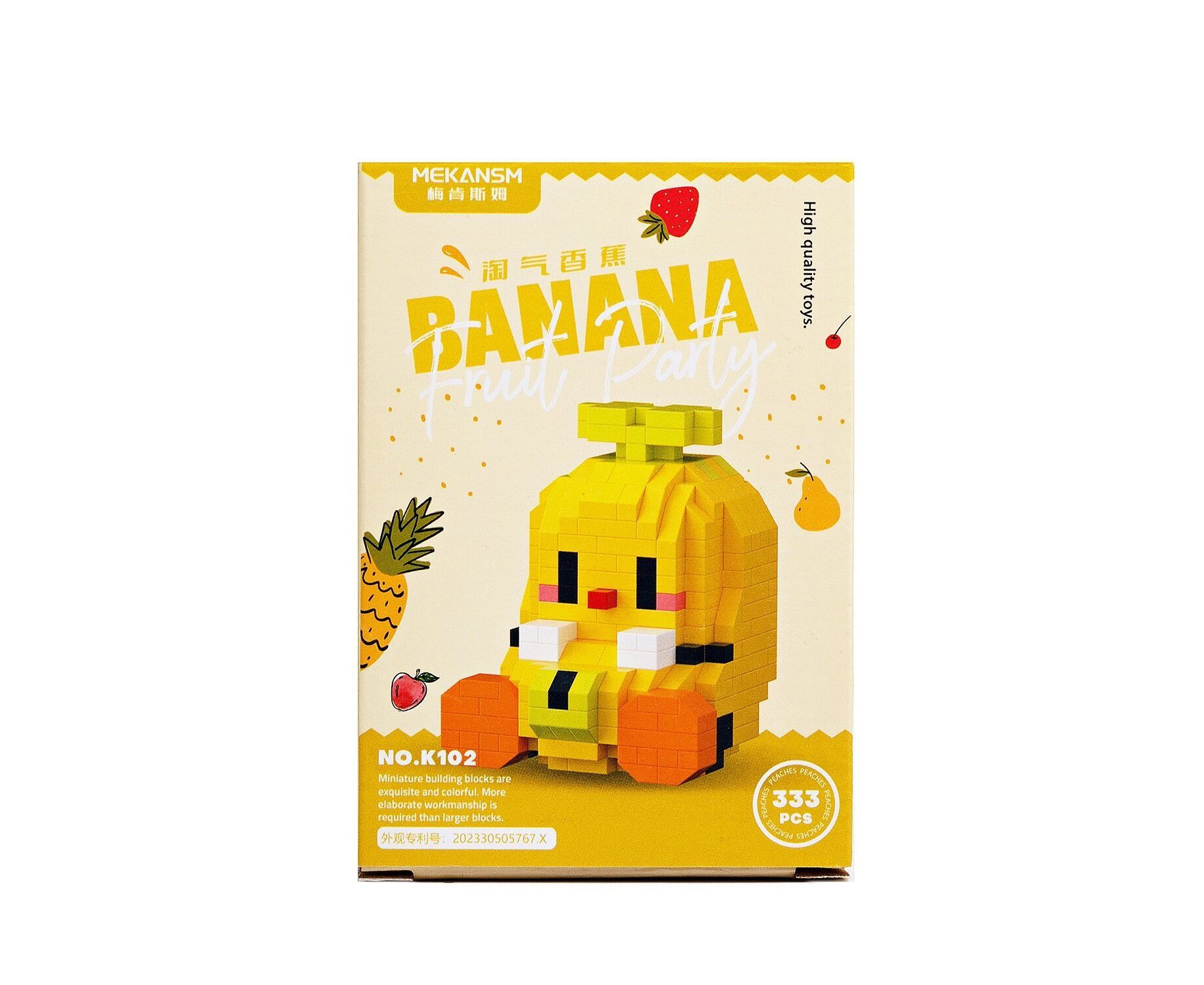 Конструктор - "Fruit series" банан (yellow) (240242)
