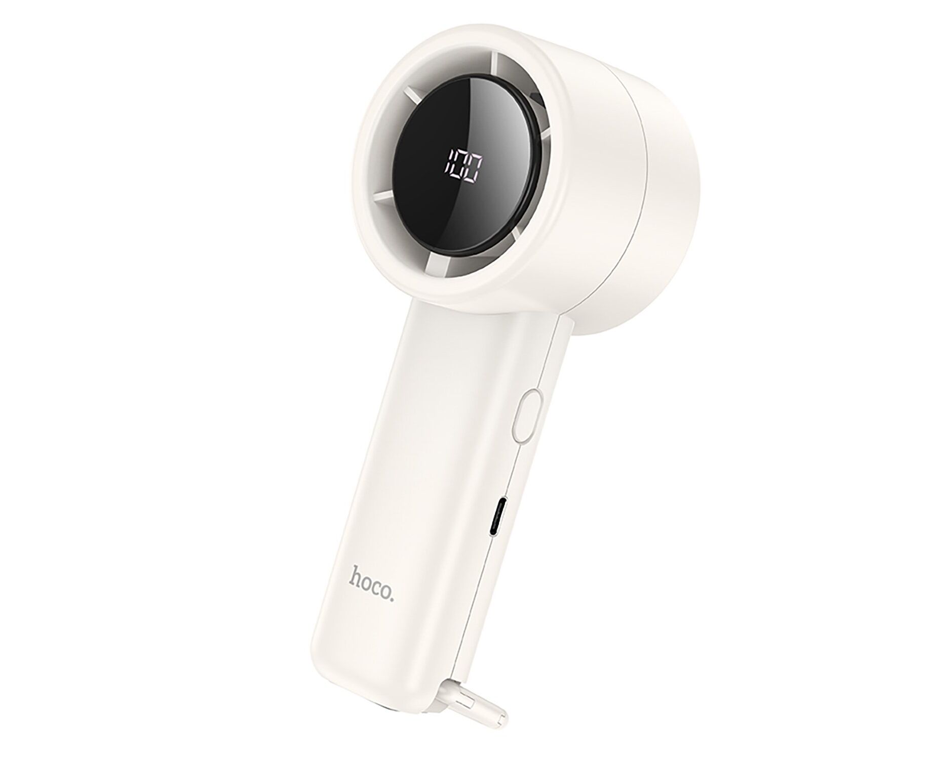 Вентилятор Hoco HX63 Fashion (white) (240189)