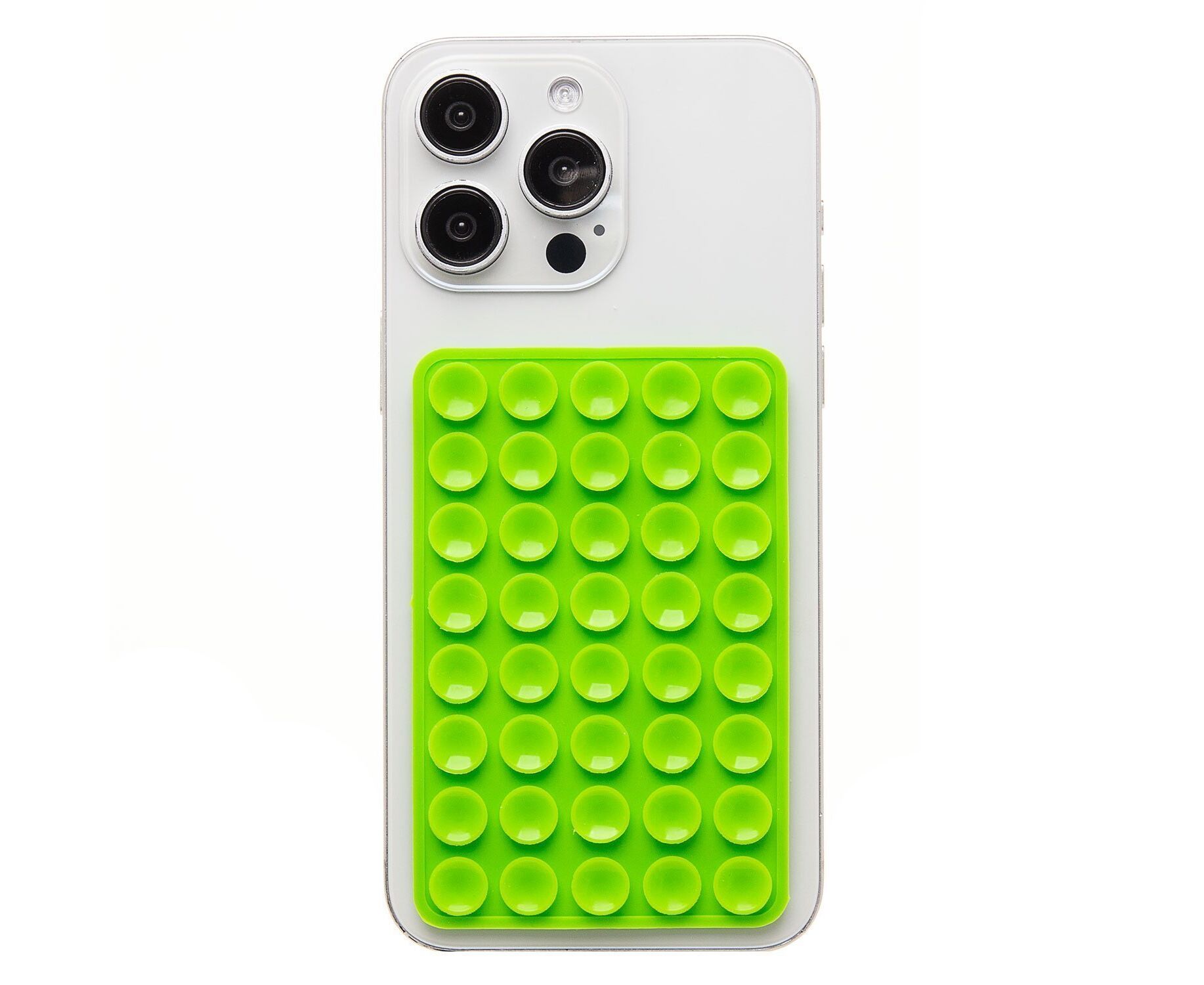 Держатель для телефона - на присосках "Lipper" (двусторонний XL) (green) (239624)