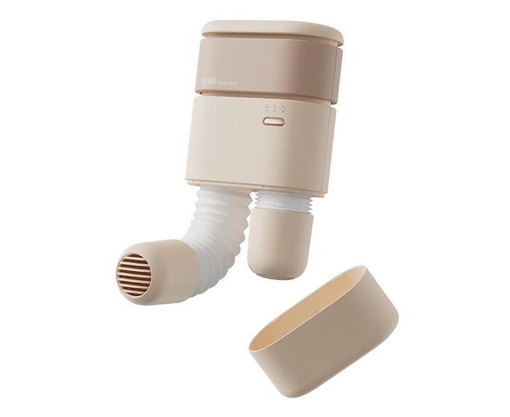 Сушилка для обуви Sothing Sunshine Hot Air Shoes Dryer (DSHJ-S-2110 RUS Apr White), абрикосово-белая