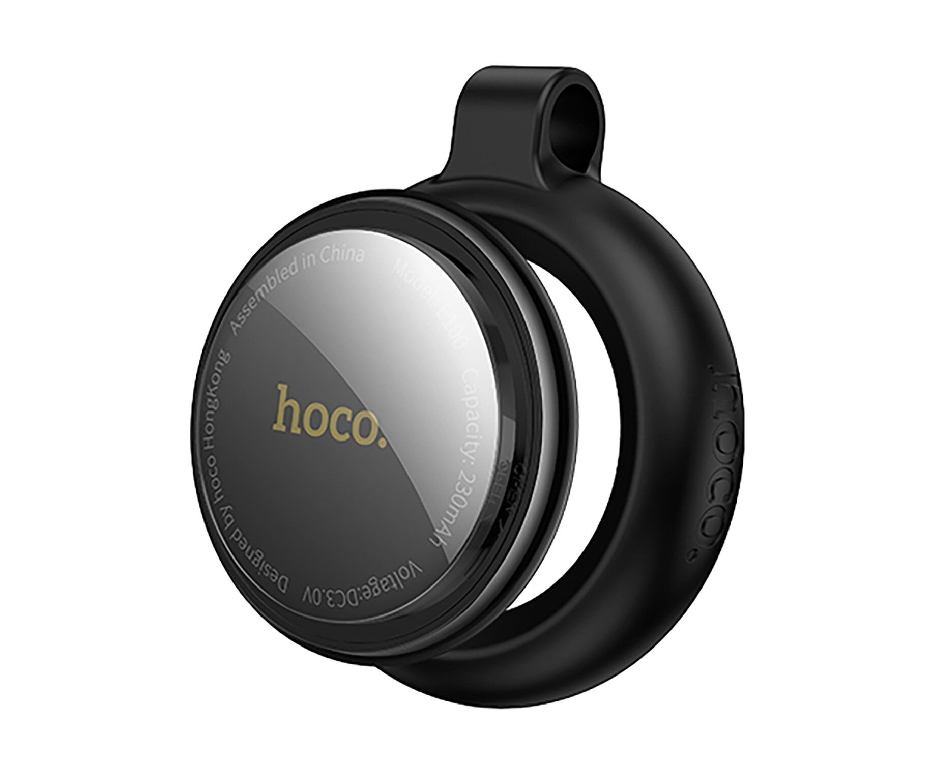 Портативный GPS трекер Hoco E100 Graceful (black) (240942)