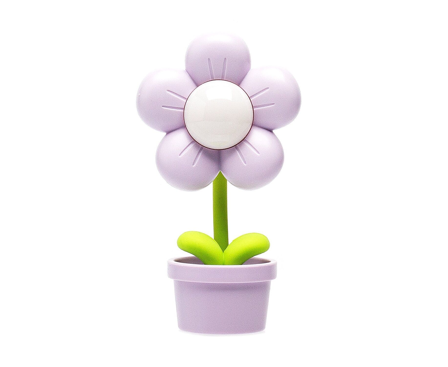 Ночник - "Цветок" (200 mah) (violet) (242229)