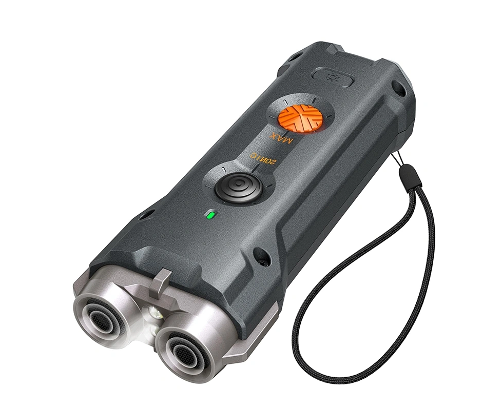 Отпугиватель собак ультразвуковой Xiaomi Rojeco U20 Ultrasonic Dog Repeller Dual Probe LED (серый)
