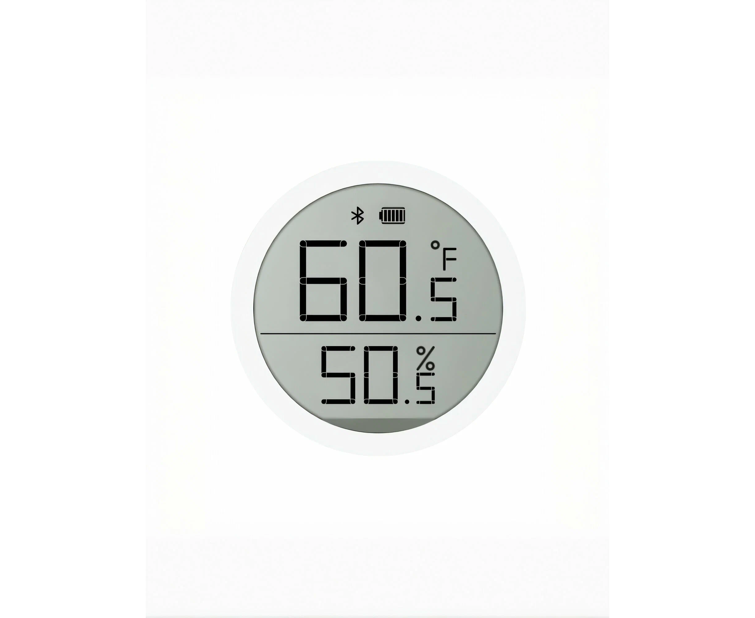 Метеостанция Xiaomi Qingping Bluetooth Temp amp RH Monitor Lite CGDK2 (белая)