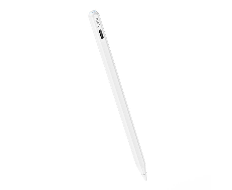 Стилус HOCO GM112 Intelligent anti-lost active with digital display pad dedicated (белый)