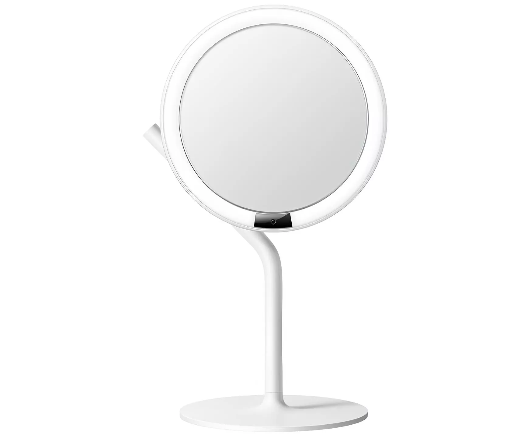 Зеркало косметическое Xiaomi Amiro Mini 3 Desk Makeup Mirror White AML021 (белое)