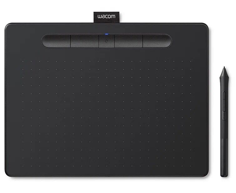 Графический планшет Wacom CTL-4100 WLK-N Intuos S Bluetooth Black