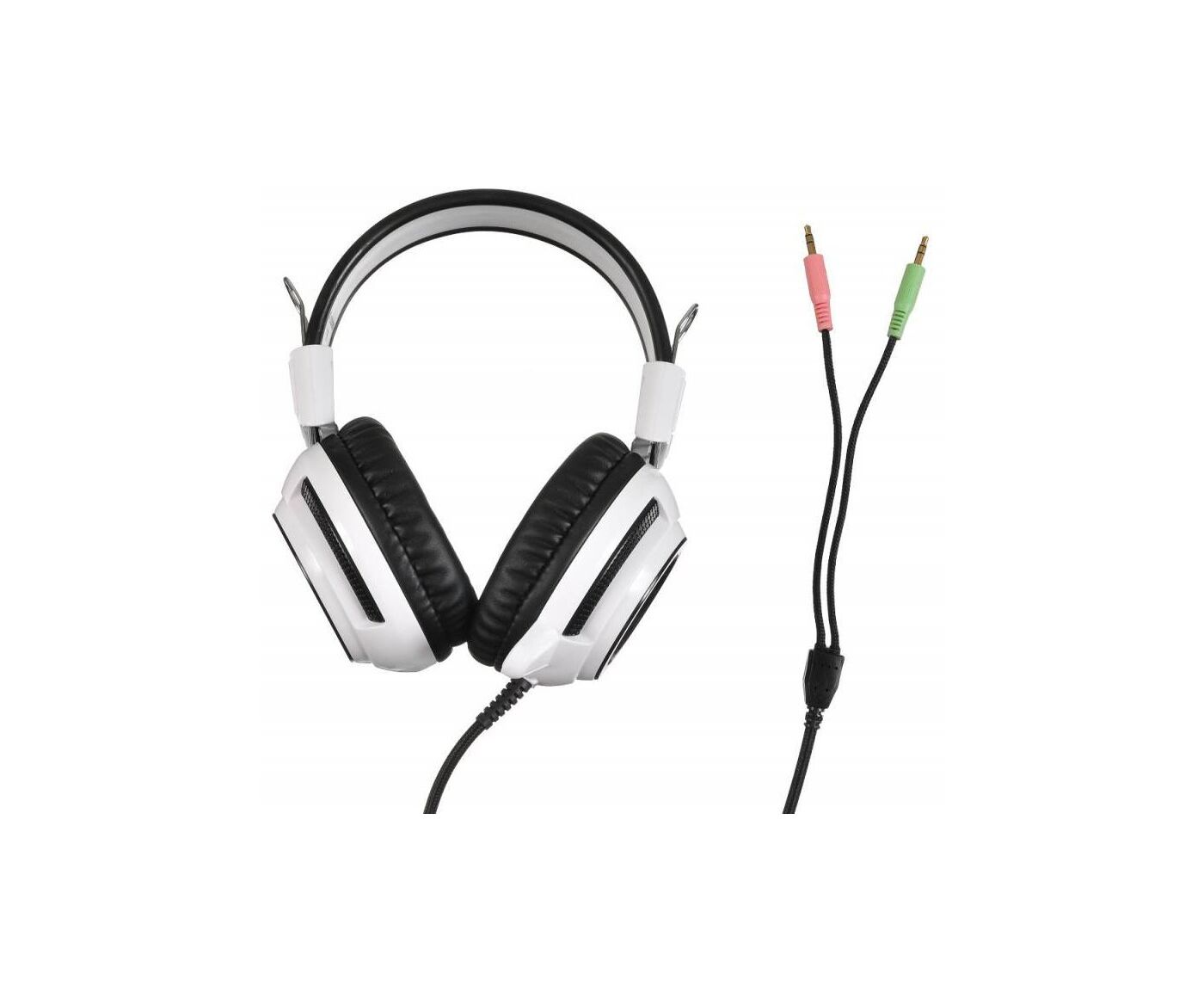 Наушники с микрофоном Oklick HS-G300 ARMAGEDDON белый/черный (AH-V1 W)