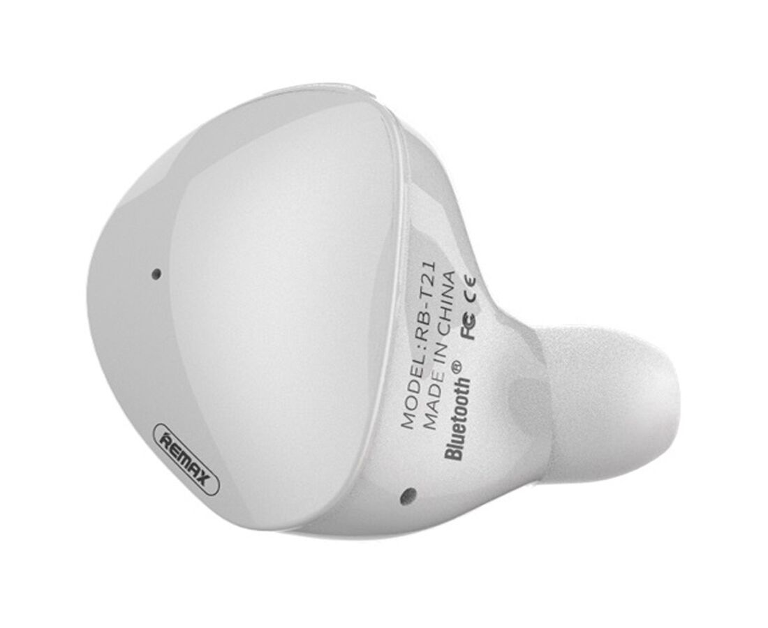 Беспроводная Bluetooth-Гарнитура REMAX RB-T21 Headset, Bluetooth, белый