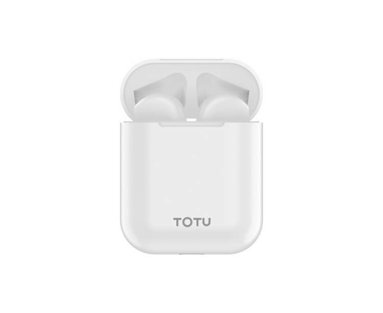 Беспроводные наушники TWS TOTU EAUB-07 Glory, Bluetooth, белый