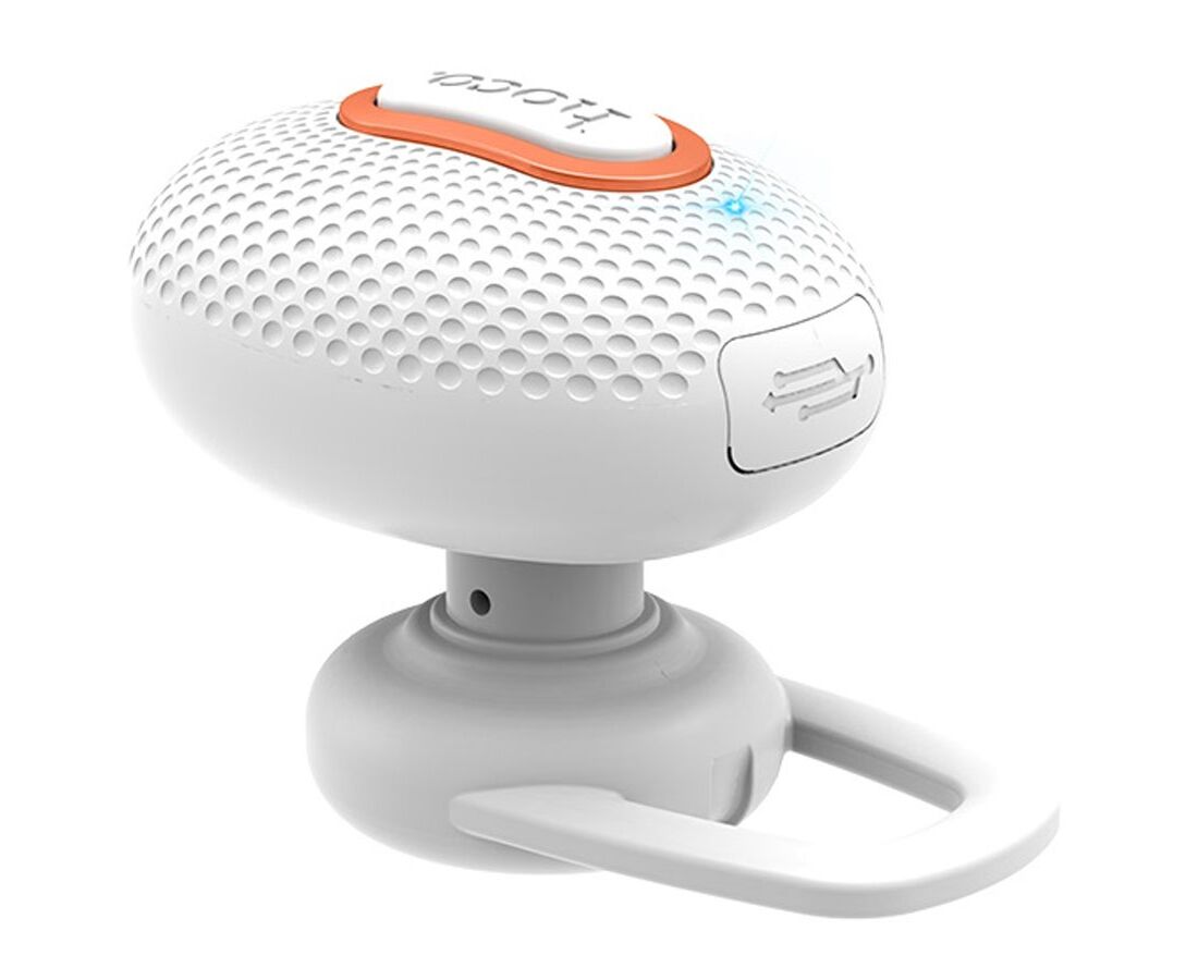 Беспроводная Bluetooth-Гарнитура HOCO E28 Cool road, Bluetooth, белый